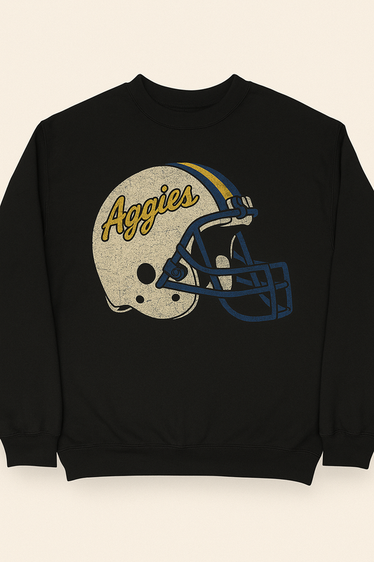 Vintage Aggies Helmet